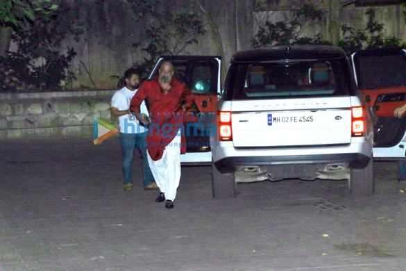 Photos: Sanjay Dutt snapped in Bandra