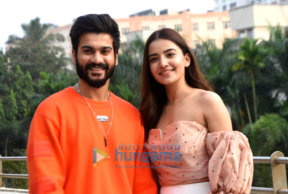 Photos: Sunny Kaushal and Rukshar Dhillon snapped promoting their movie Bhangra Paa Le