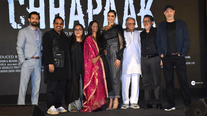 Deepika Padukone, Vikrant Massey, Meghna Gulzar and others grace the song launch from their film ‘Chhapaak’ | Part 2 Deepika Padukone, Vikrant Massey, Meghna Gulzar and others grace the song launch of ‘Chhapaak’ from their film ‘Chhapaak’ Part 2