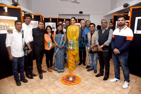 Photos: Deepika Padukone snapped inauguration of photo exhibition