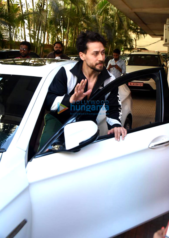 Photos: Tiger Shroff spotted at Kwan office