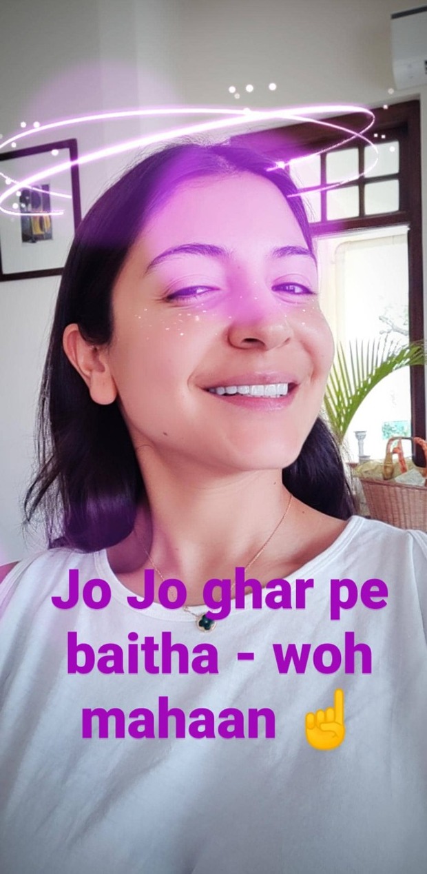 Anushka Sharma shares a hilariously apt meme of herself for the 21 days