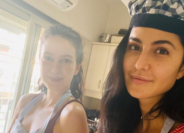 Katrina Kaif cooks with her sister Isabelle Kaif