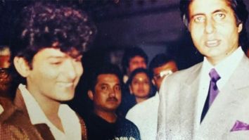 An old picture of Wajid Khan enjoying his fan-boy moment with Amitabh Bachchan goes viral