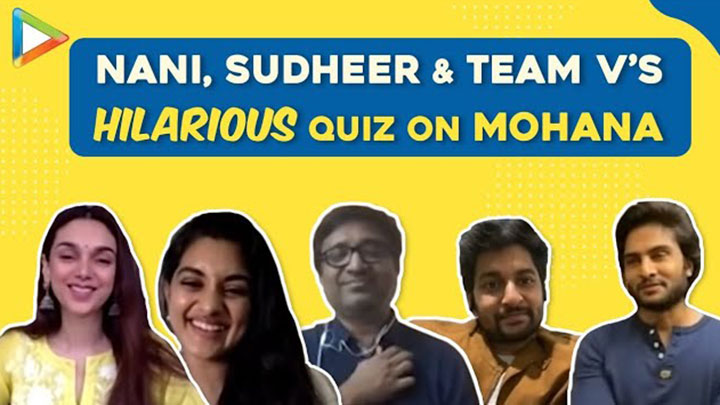 LAUGH RIOT: How well do Nani, Sudheer & team V know Director Mohana?| Quiz | Aditi | Nivetha LAUGH RIOT How well do Nani, Sudheer & team V know Director Mohana Quiz Aditi Nivetha