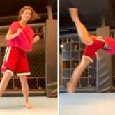 Disha Patani aces the butterfly kick in her latest video