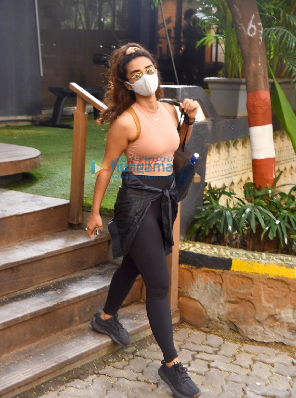 Photos: Patralekha spotted at gym