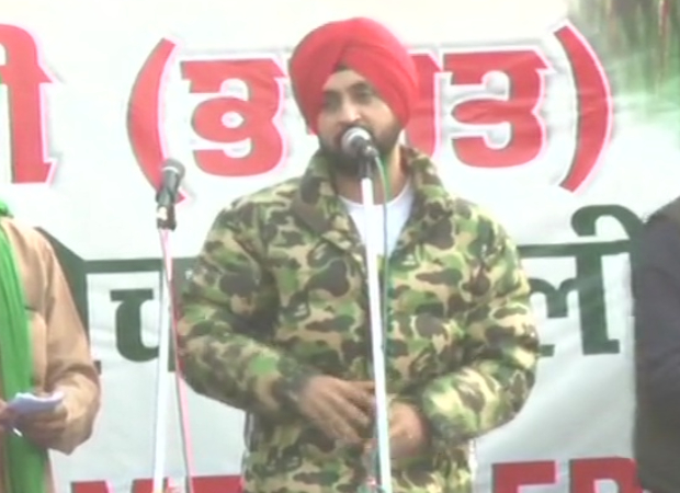 Diljit Dosanjh joins farmers protest at Singhu border, asks govt to accept demands by farmers