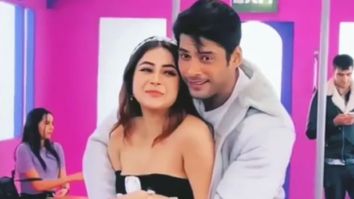 WATCH: Shehnaaz Gill can’t stop blushing after Sidharth Shukla gives her a hug in this BTS video of ‘Shona Shona’