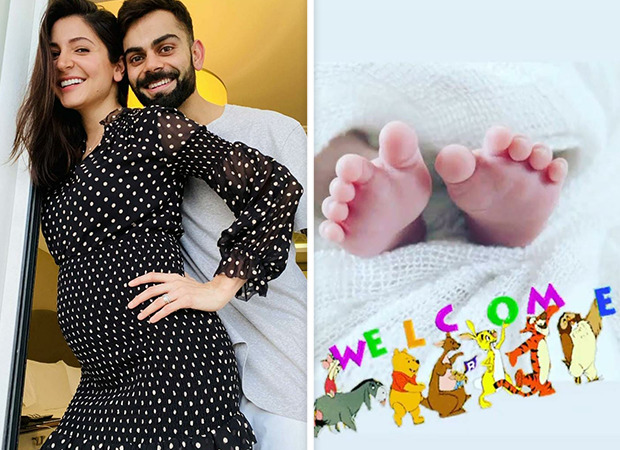  Anushka  Sharma  and Virat  Kohli  s baby  girl s first glimpse 