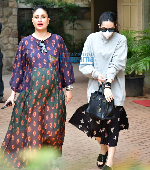 Photos: Kareena Kapoor Khan and Karisma Kapoor spotted in Bandra