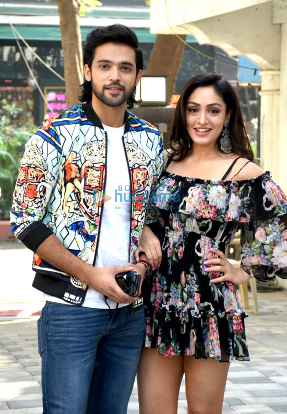 Photos: Parth Samthaan and Khushali Kumar snapped at T-Series’ new office
