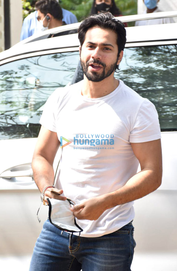 Photos: Varun Dhawan arrives in Alibaug for the wedding