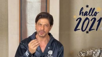 “See you all on the big screen in 2021,” says Shah Rukh Khan in his witty and creative New Year video message