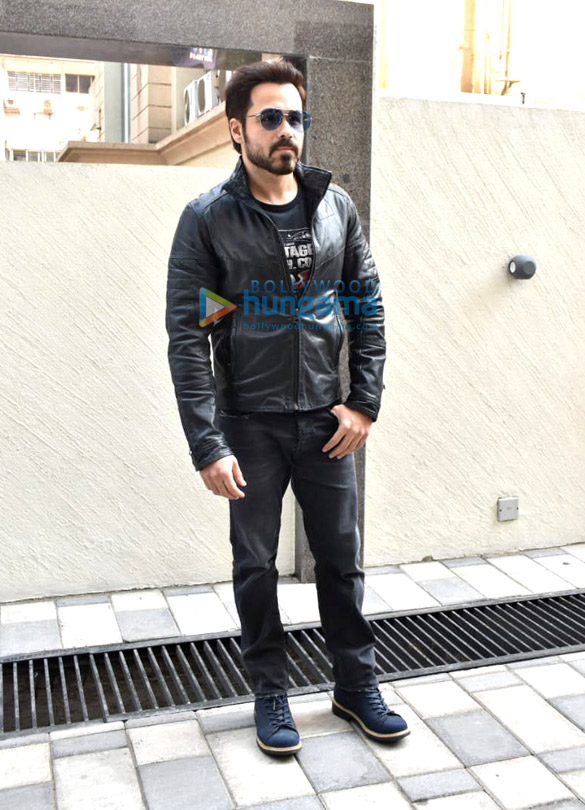 Photos: Emraan Hashmi and Dhvani Bhanushali snapped at T-Series office in Andheri