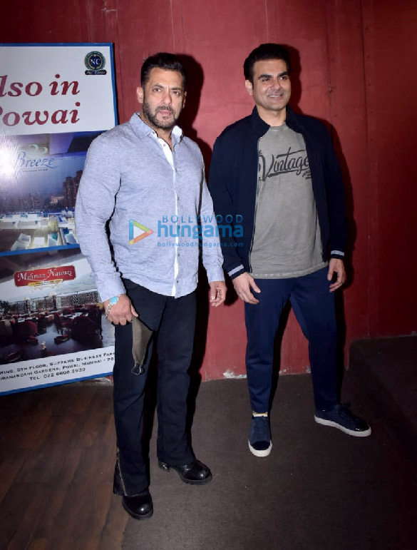 Photos: Salman Khan snapped for Arbaaz Khan’s chat show in Juhu