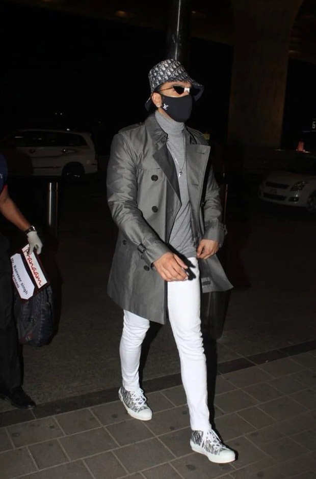Ranveer Singh, Deepika Padukone and Ranbir Kapoor are matching in Louis Vuitton masks worth Rs. 25k 