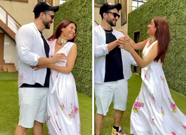 Lovebirds Jasmin Bhasin and Aly Goni celebrate Holi with their song 'Tera Suit'