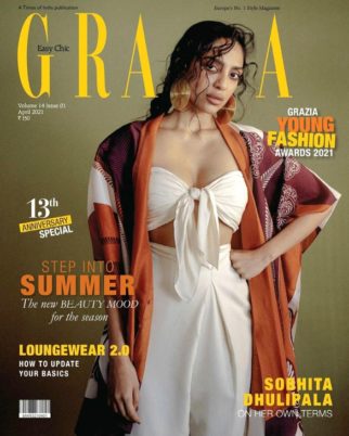 Sobhita Dhulipala On The Cover Of The Grazia, Apr 2021