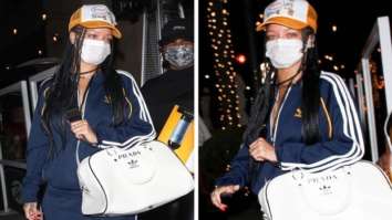 Rihanna steps out in hard-to-get Prada x Adidas bag worth Rs. 2.3 lakhs