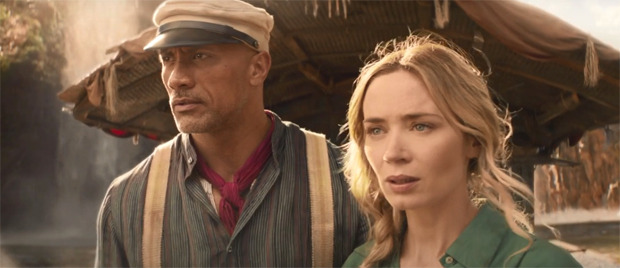 Dwayne Johnson and Emily Blunt face innumerable dangers and