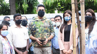 Abhishek Bachchan supports adopt a fallen tree pit campaign by a tree plantation Abhishek Bachchan supports adopt a fallen tree pit campaign by a tree plantation