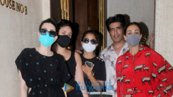 Photos: Kareena Kapoor Khan, Malaika Arora, Karisma Kapoor and others snapped at Manish Malhotra’s house in Bandra