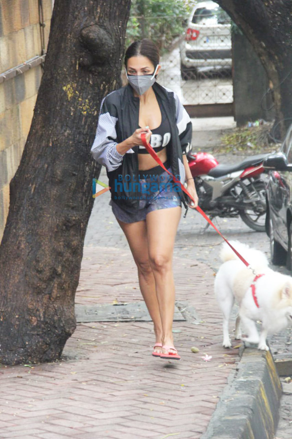 Photos: Malaika Arora and Sophie Choudry spotted in Bandra
