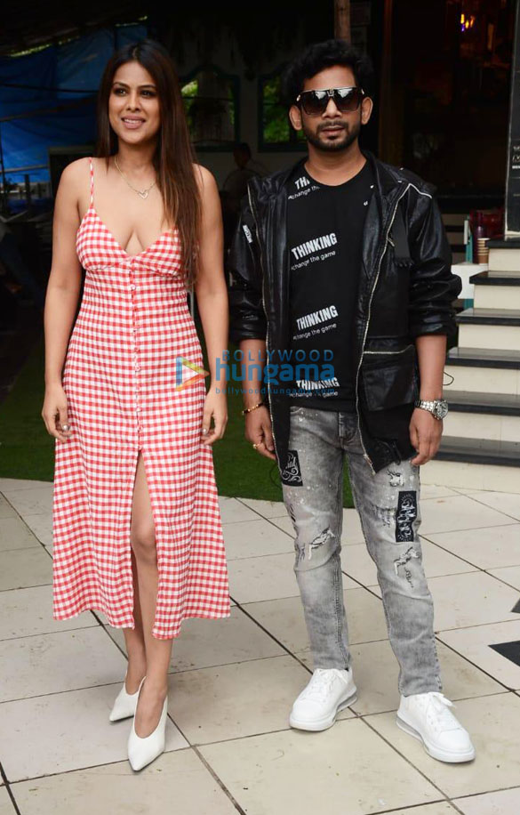 Photos: Nia Sharma and Kamal Kumar snapped promoting their song ‘Aankhiyan Da Ghar’