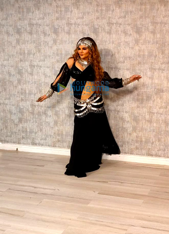 Photos: Rakhi Sawant spotted at a studio for the launch of her song ‘Dream Mein Entry’