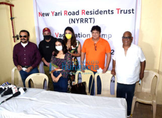Photos: Varun Sharma, Anushka Ranjan, Satish Kaushik and others snapped at vaccination drive campaign