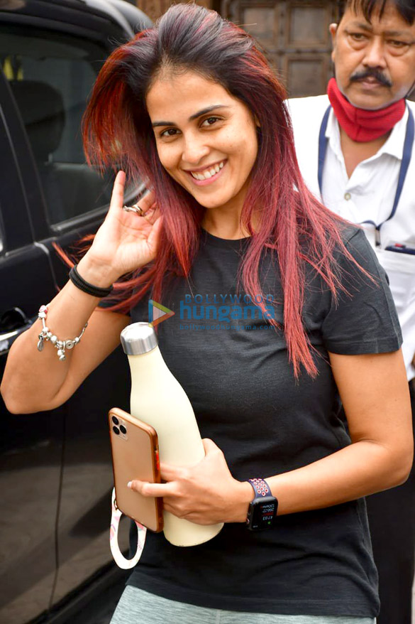 Photos: Genelia Dsouza spotted at the gym Photos: Genelia Dsouza spotted at the gym