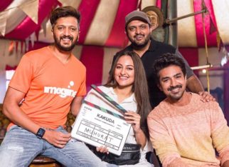 RSVP announces horror-comedy Kakuda starring Riteish Deshmukh, Sonakshi Sinha, Saqib Saleem; film goes on floors today RSVP announces horror-comedy Kakuda starring Riteish Deshmukh, Sonakshi Sinha, Saqib Saleem; film goes on floors today