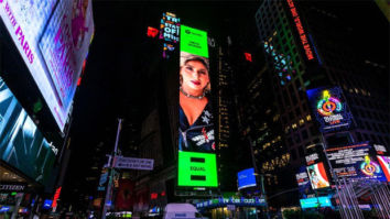 Neha Bhasin features on Times Square Billboard as artist of the month on Spotify for her song ‘Oot Patangi’