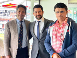 Aftab Shivdasani spotted at Lord’s Cricket Ground for IND vs ENG cricket match, meets cricket contemporaries Sourav Ganguly and Kumar Sangakkara