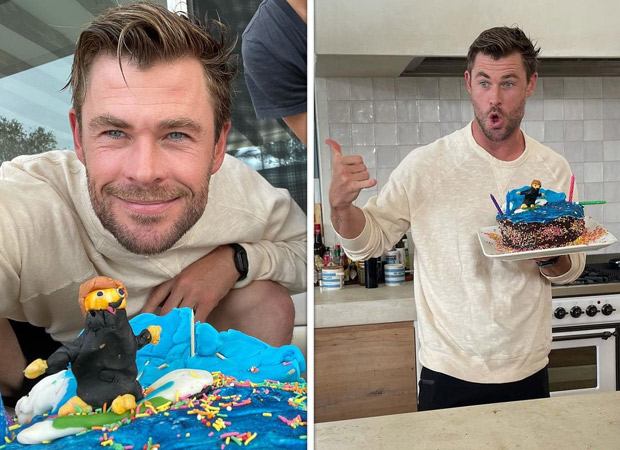 Chris Hemsworth celebrates his 38th birthday, his kids surprise him with an ‘awesome cake’