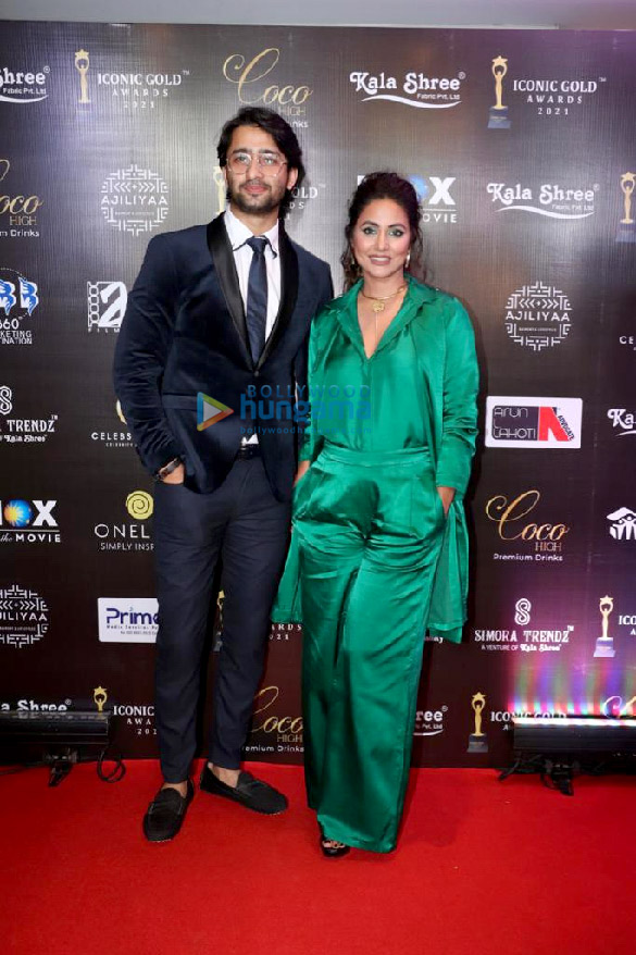 Photos: Celebs snapped attending the Iconic Gold Awards 2021 Photos: Celebs snapped attending the Iconic Gold awards
