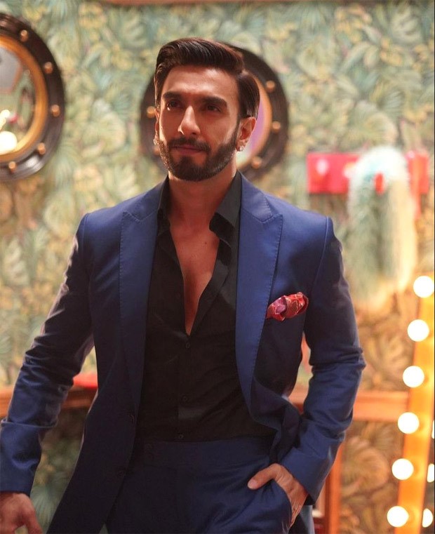 crisp royal blue swimsuit; Arjun Kapoor 