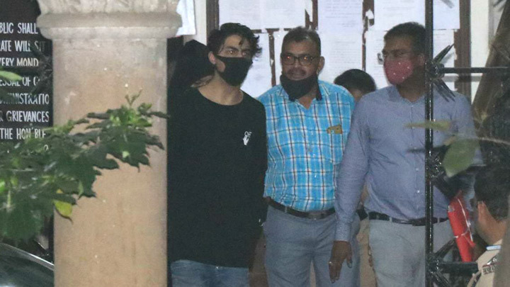 Spotted: Aryan Khan at Killa Court regarding the drug case