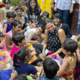 Esha Gupta visits an orphanage to spend quality time with kids