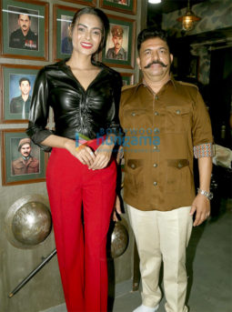 Photos: Madhur Bhandarkar and Ayeesha Aiman attend the launch of Shiva's Salon in Kandivali