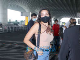 Photos: Nora Fatehi, Nimrat Kaur, Kriti Kharbanda and others snapped at the airport