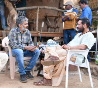 On The Sets Of The Movie RRR