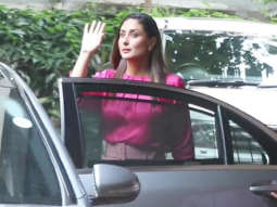 Snapped: Kareena Kapoor Khan at the office of her manager in Khar, Mumbai