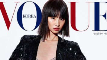 Squid Game star Jung Ho Yeon looks breathtaking in semi-sheer bralette and shimmery shorts on the cover of Vogue Korea