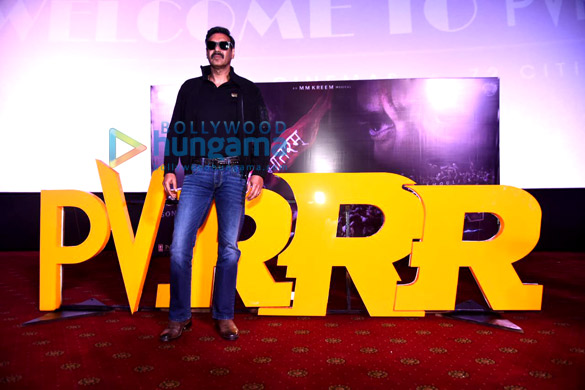 Photos: Ajay Devgn snapped at song launch of RRR at PVR Plaza in New Delhi