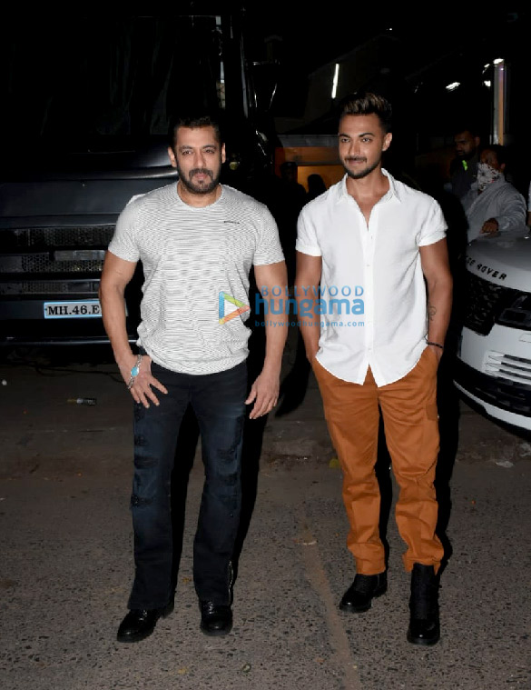 Photos: Salman Khan and Aayush Sharma snapped during Antim – The Final Truth promotions