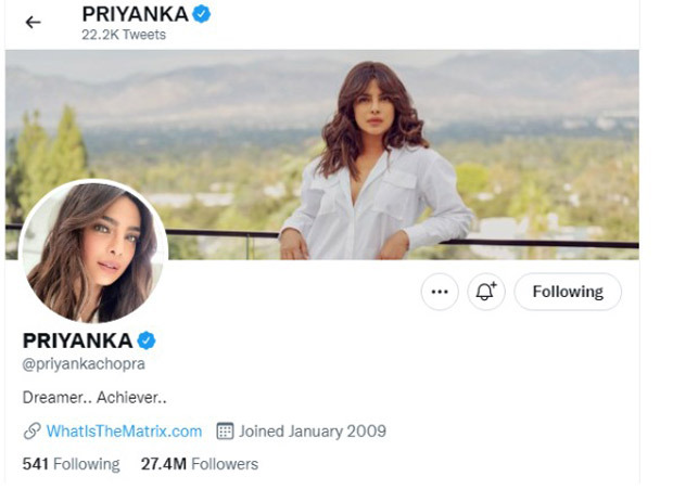 Priyanka Chopra drops Jonas surname from her social media handles, no truth to separation rumours with Nick Jonas