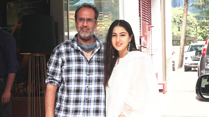 Spotted: Sara Ali Khan and Anand L Rai at T Series Office for meeting