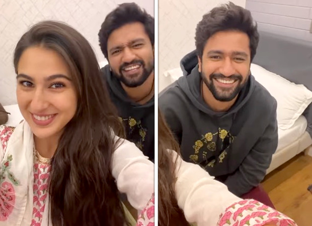 Sara Ali Khan gets Vicky Kaushal to hype her upcoming song 'Chakachak' from Atrangi Re in new 'Knock Knock' video 